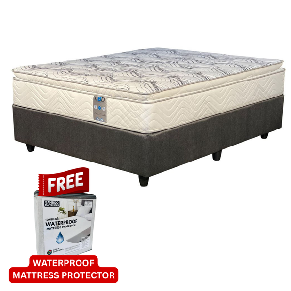 Chiro Paedic Medium Queen Bed Set Standard Length