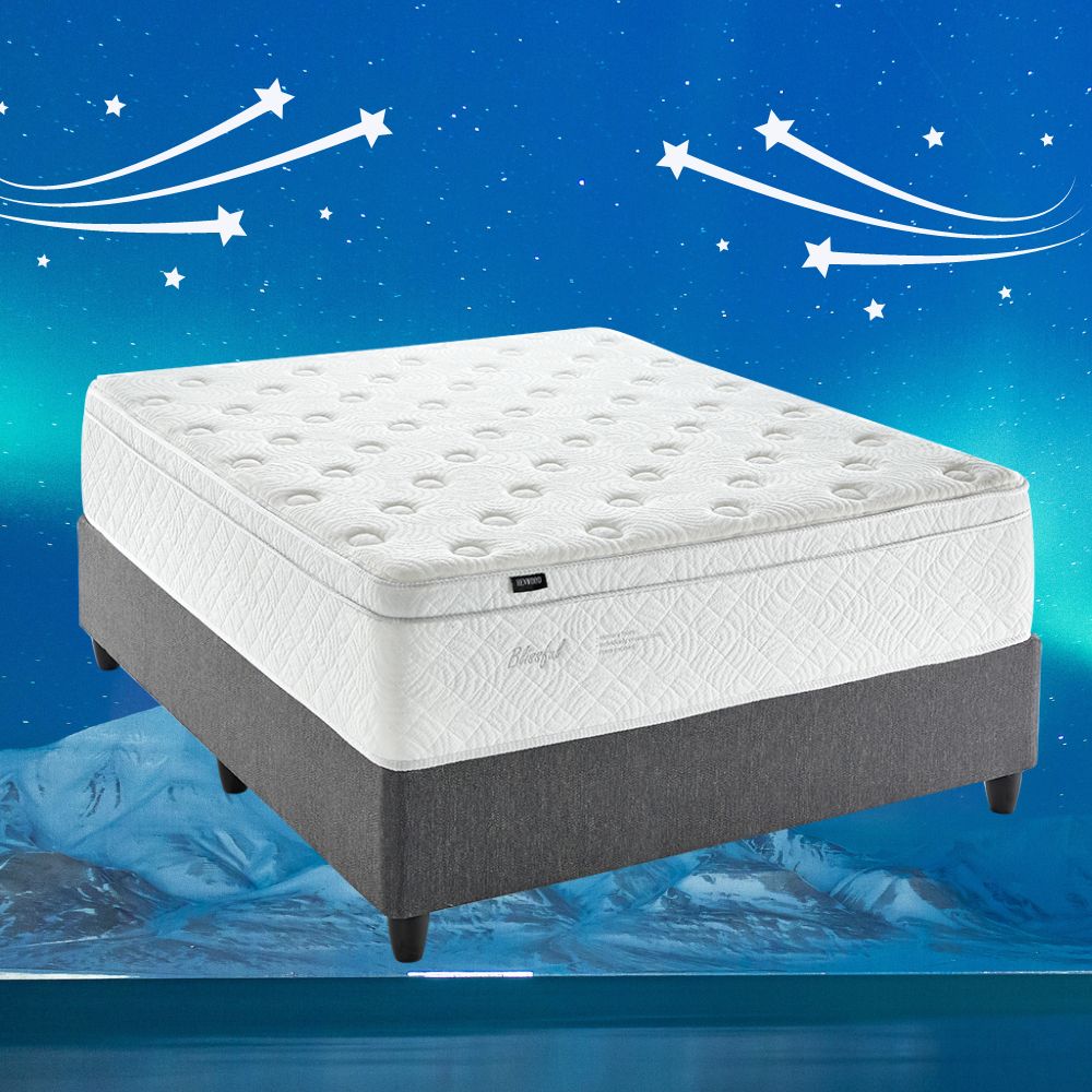 Henwood Blissfull Memory Plush King Mattress Extra Length-3