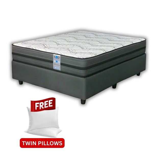 Manhattan Medium Double Bed Set Standard Length