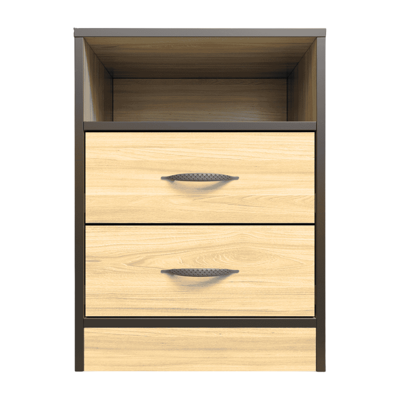 Foundation Two Drawers Pedestal Swiss Elm-zoom-