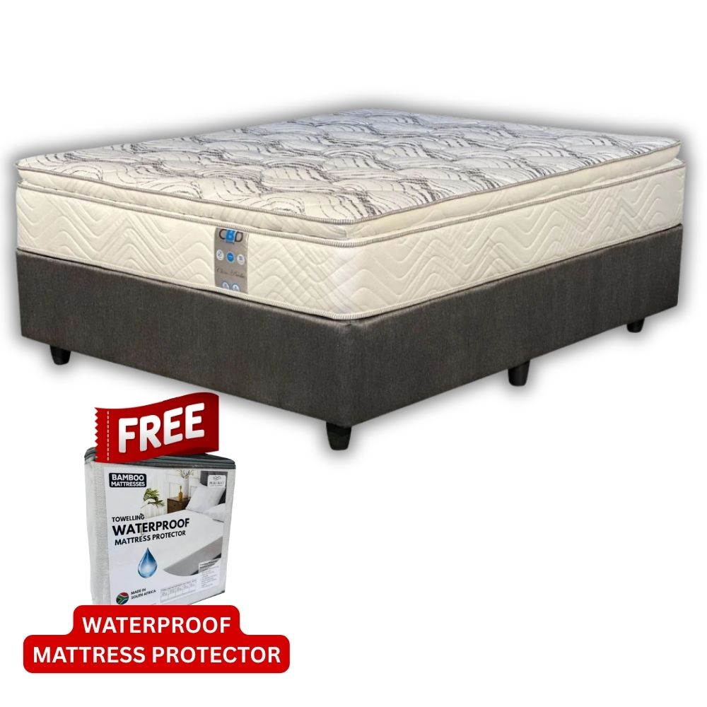 Chiro Paedic Medium Queen Bed Set Standard Length