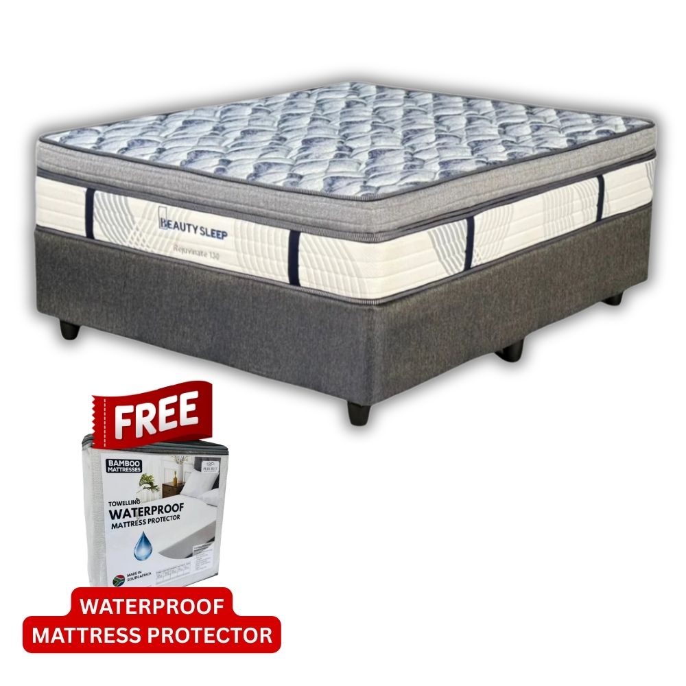 Rejuvinate Plush Queen Bed Set Standard Length