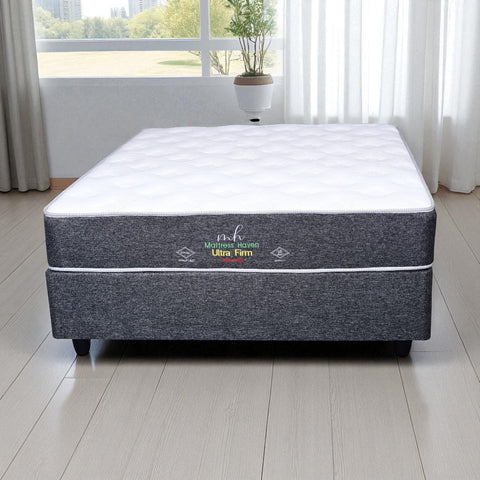 Haven Ultra Firm Queen Bed Set Standard Length