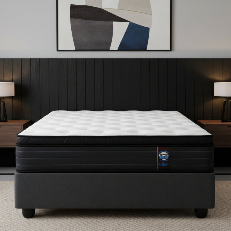 Bed Crafters Align Pillowtop King Bed Set Standard Length-zoom-