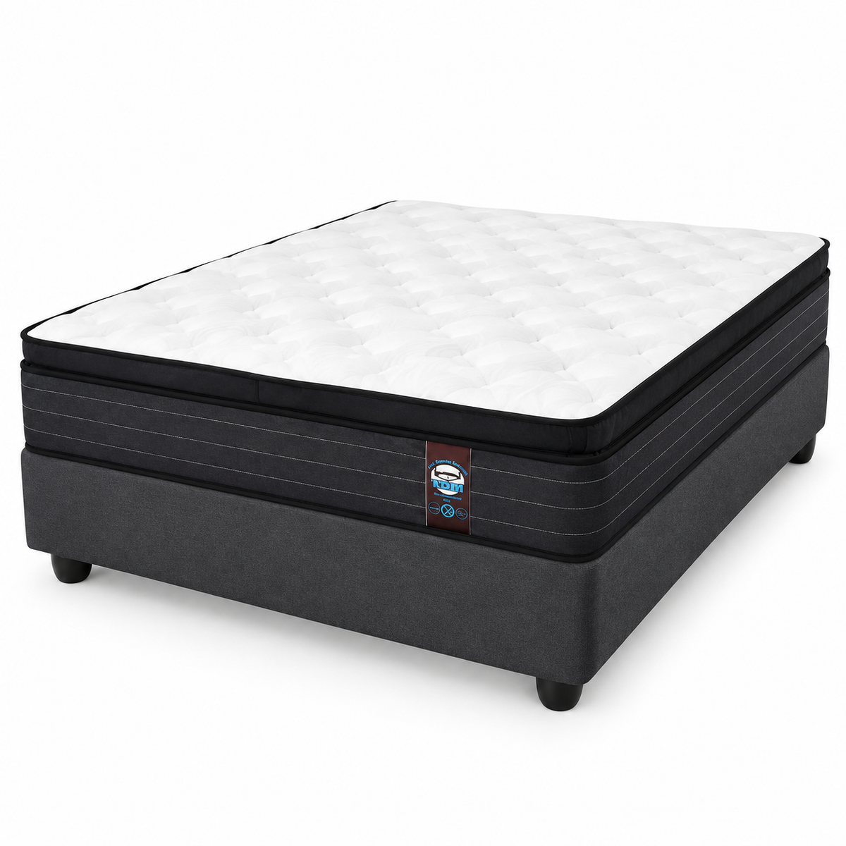 Bed Crafters Align Pillowtop King Bed Set Standard Length-1
