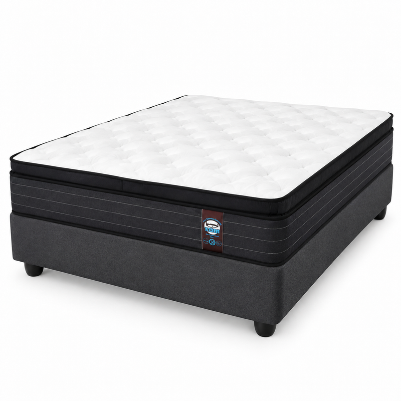 Bed Crafters Align Pillowtop King Bed Set Standard Length-zoom-