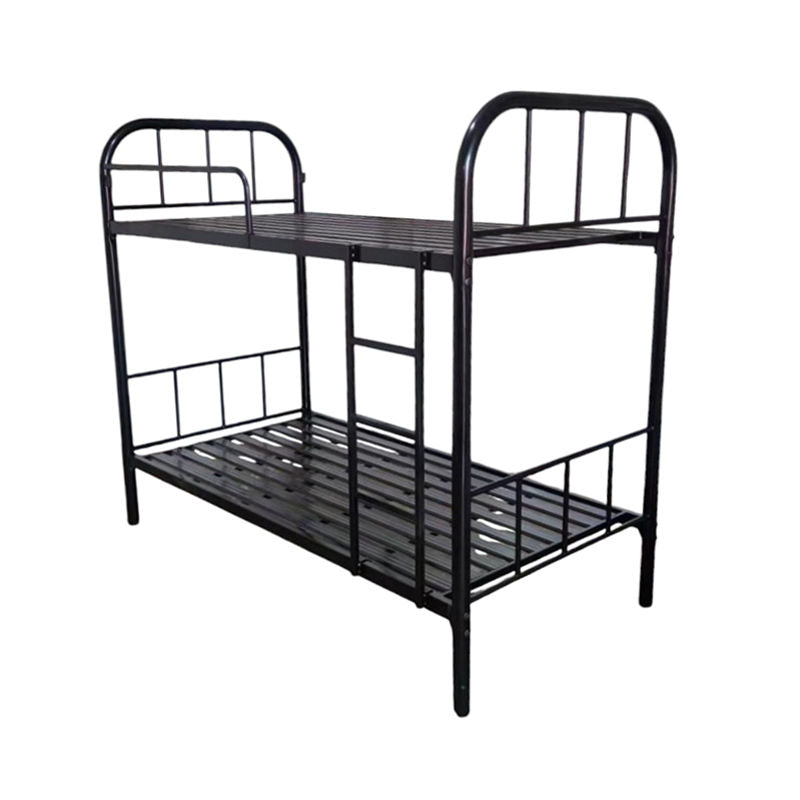 Apollo Double Bunk Black Metal Frame-2