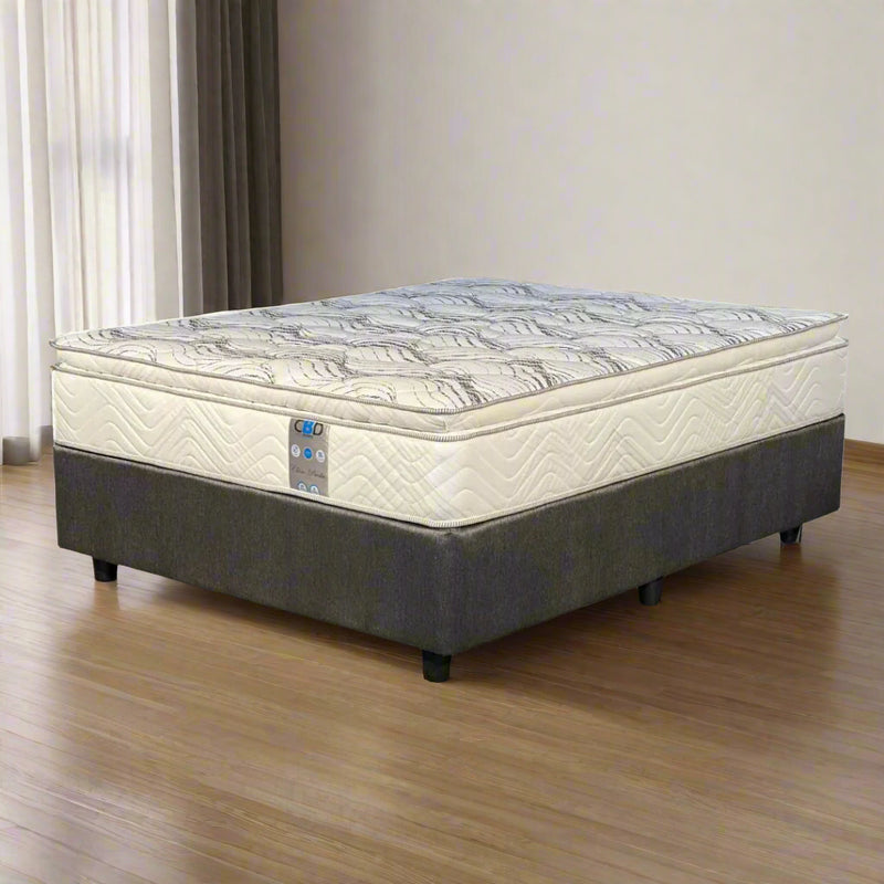 Chiro Paedic Medium Double Bed Set Standard Length-zoom-