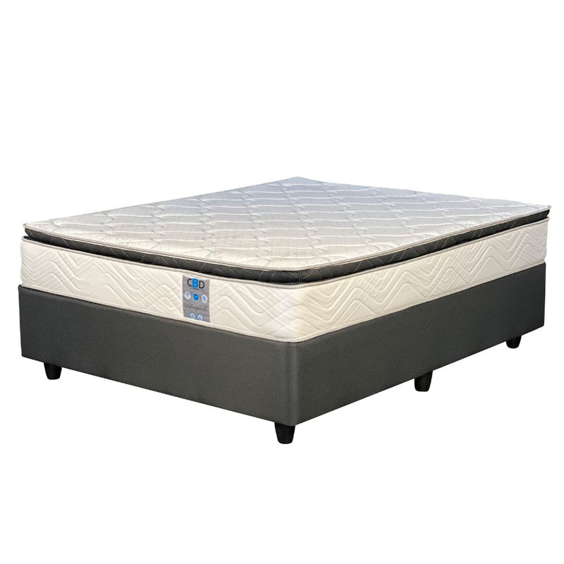 Pillow Paedic Medium Queen Bed Set Standard Length-zoom-