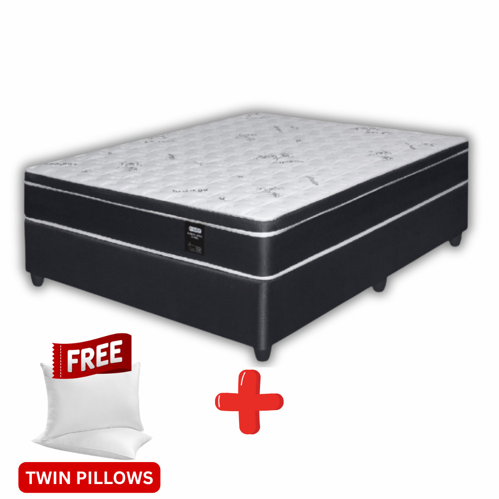Bamboo Spinal Classic Firm Double Bed Set Standard Length-1