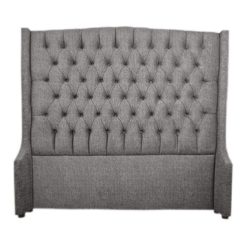 Belmont Grey Queen Headboard-zoom-