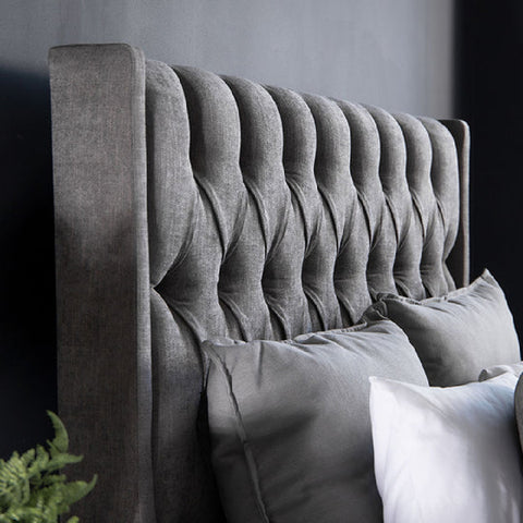 Belmont Grey King Headboard