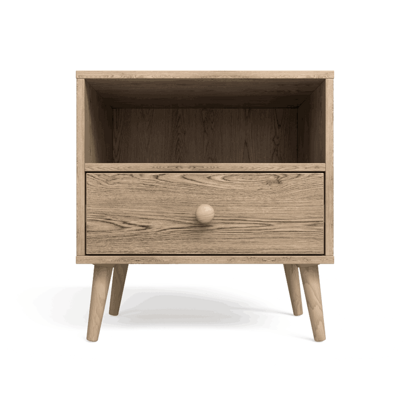 Scandinavian One Drawer Pedestal Alegria-zoom-