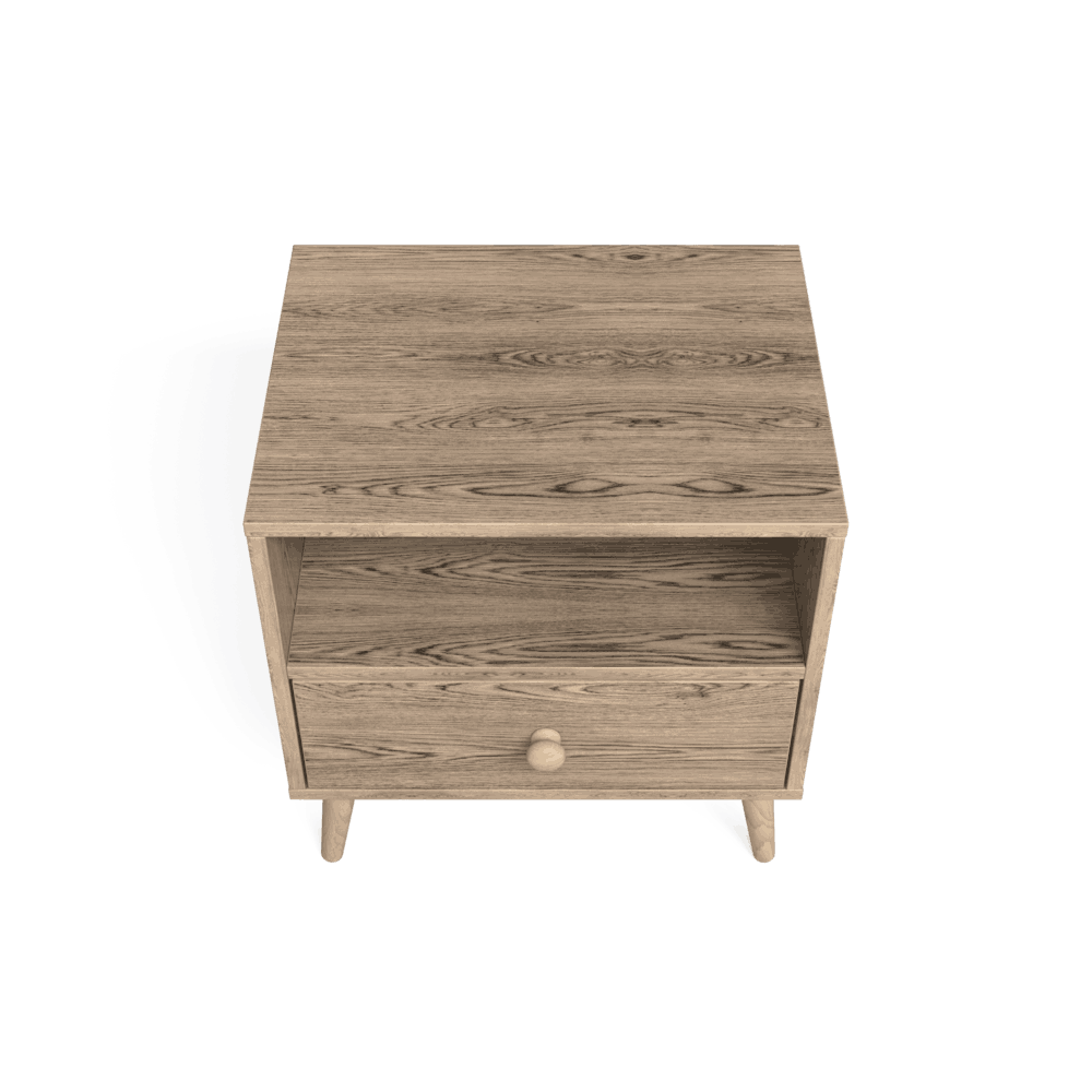 Scandinavian One Drawer Pedestal Alegria-zoom-6