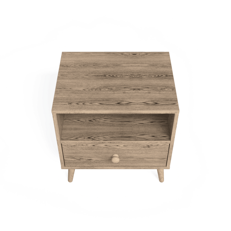 Scandinavian One Drawer Pedestal Alegria-zoom-