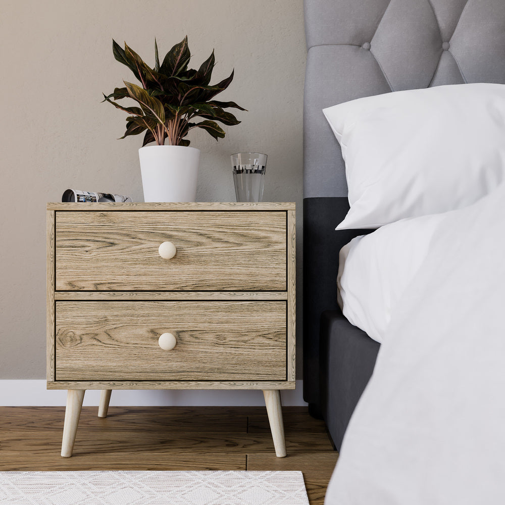 Scandinavian Two Drawer Pedestal Alegria-zoom-3