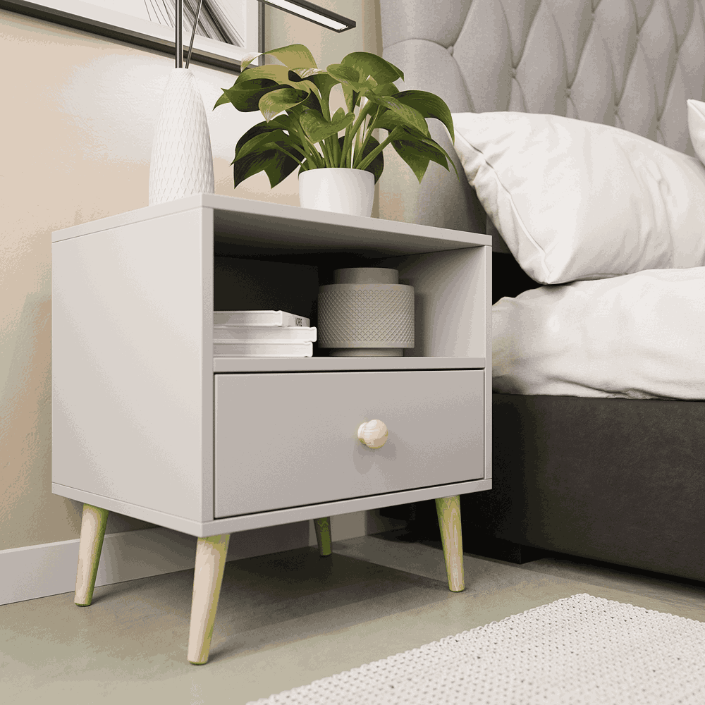 Impression One Drawers Pedestal Dunblane Grey-zoom-3