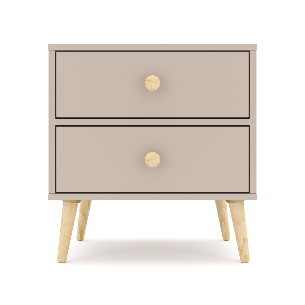 Impression Two Drawers Pedestal Congo-1