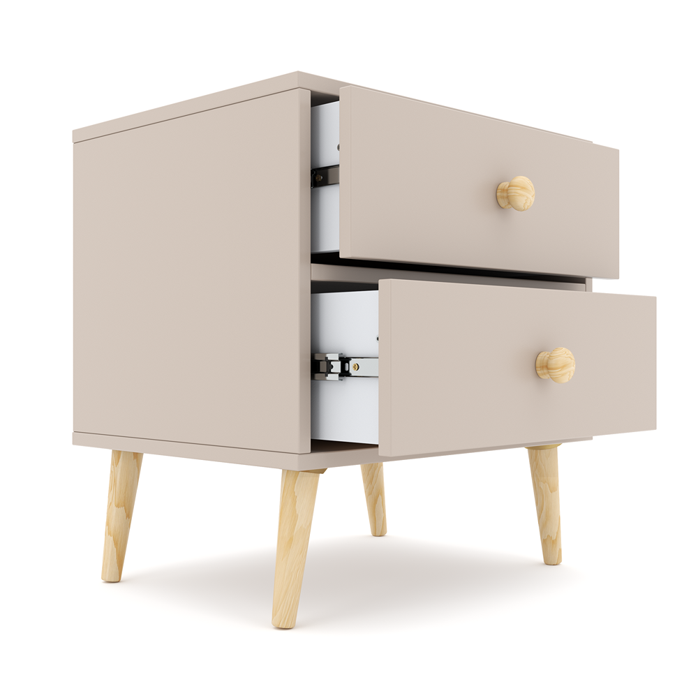 Impression Two Drawers Pedestal Congo-zoom-5