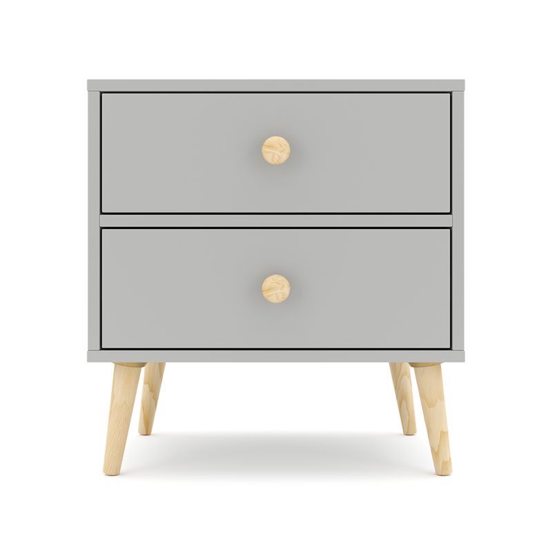 Impression Two Drawers Pedestal Dunblane Grey-zoom-