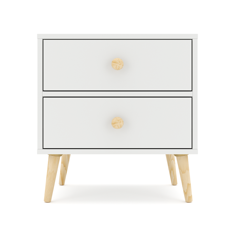 Impression Two Drawers Pedestal Folkstone Grey-zoom-