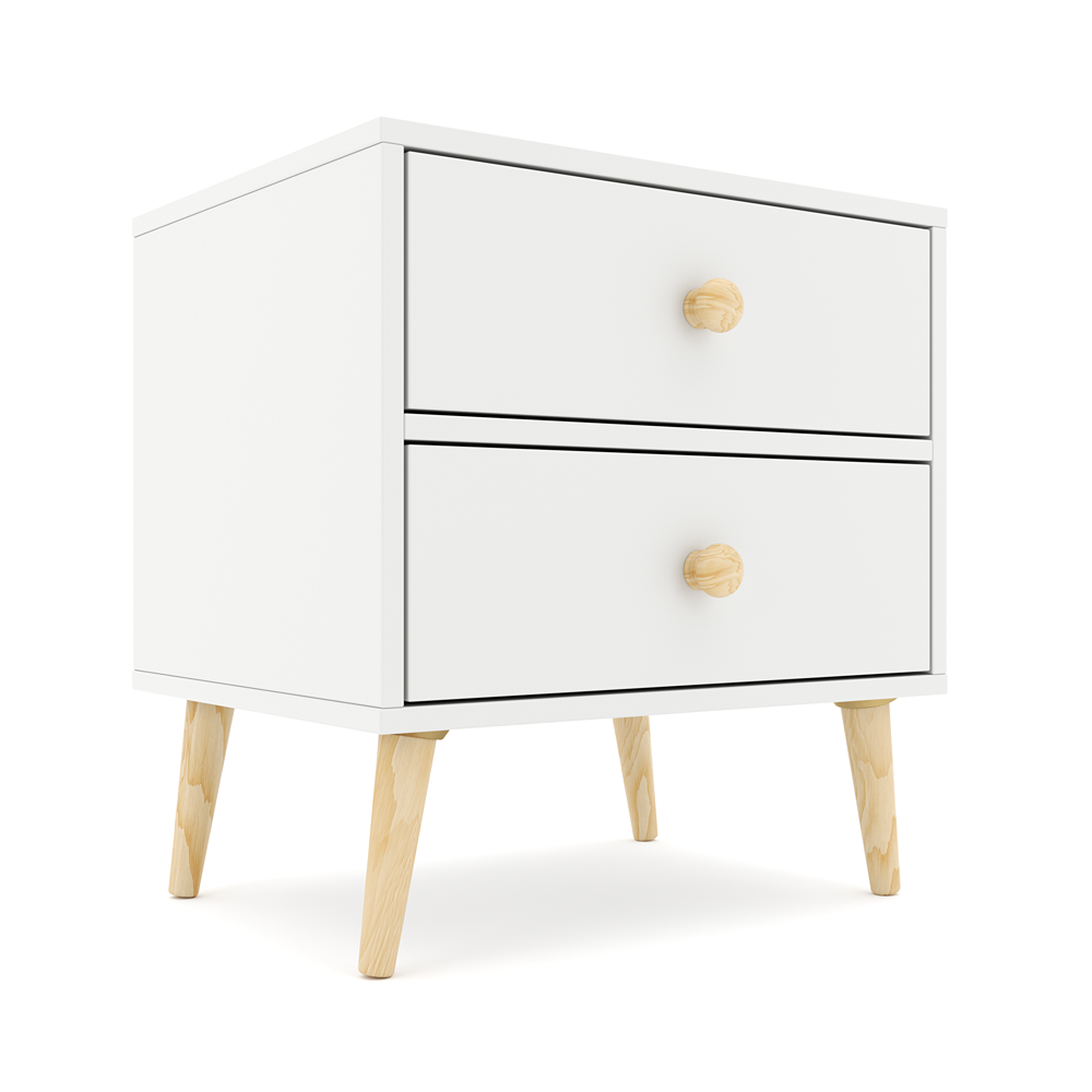 Impression Two Drawers Pedestal Folkstone Grey-4