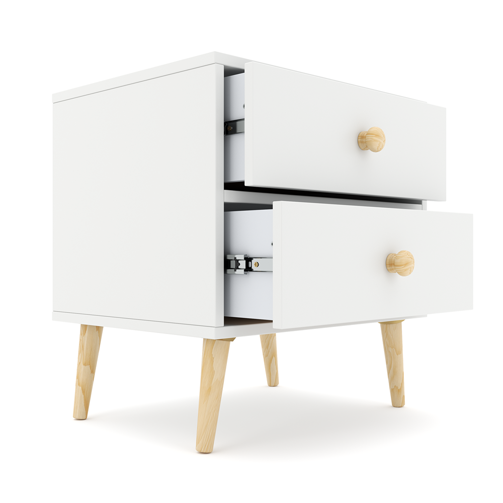Impression Two Drawers Pedestal Folkstone Grey-zoom-5