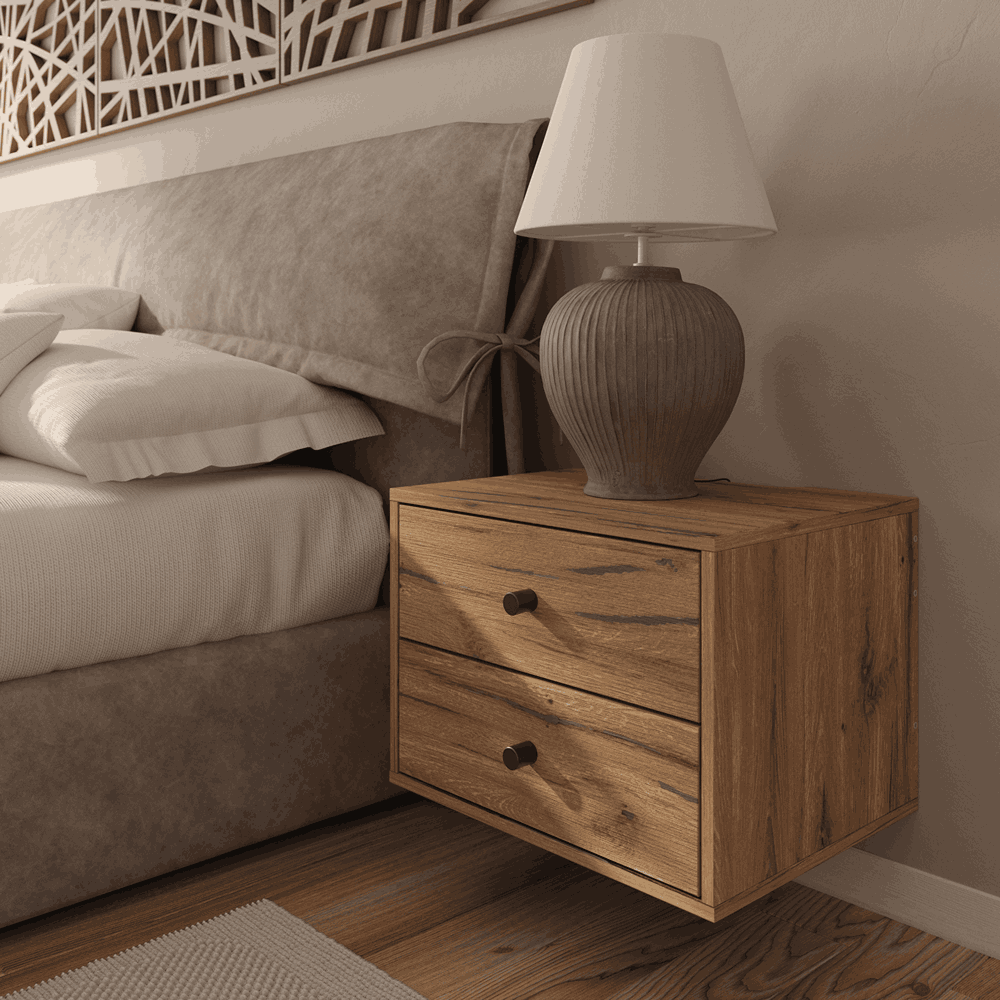 Drakensberg Two Drawers Floating Pedestal Tunari-zoom-3