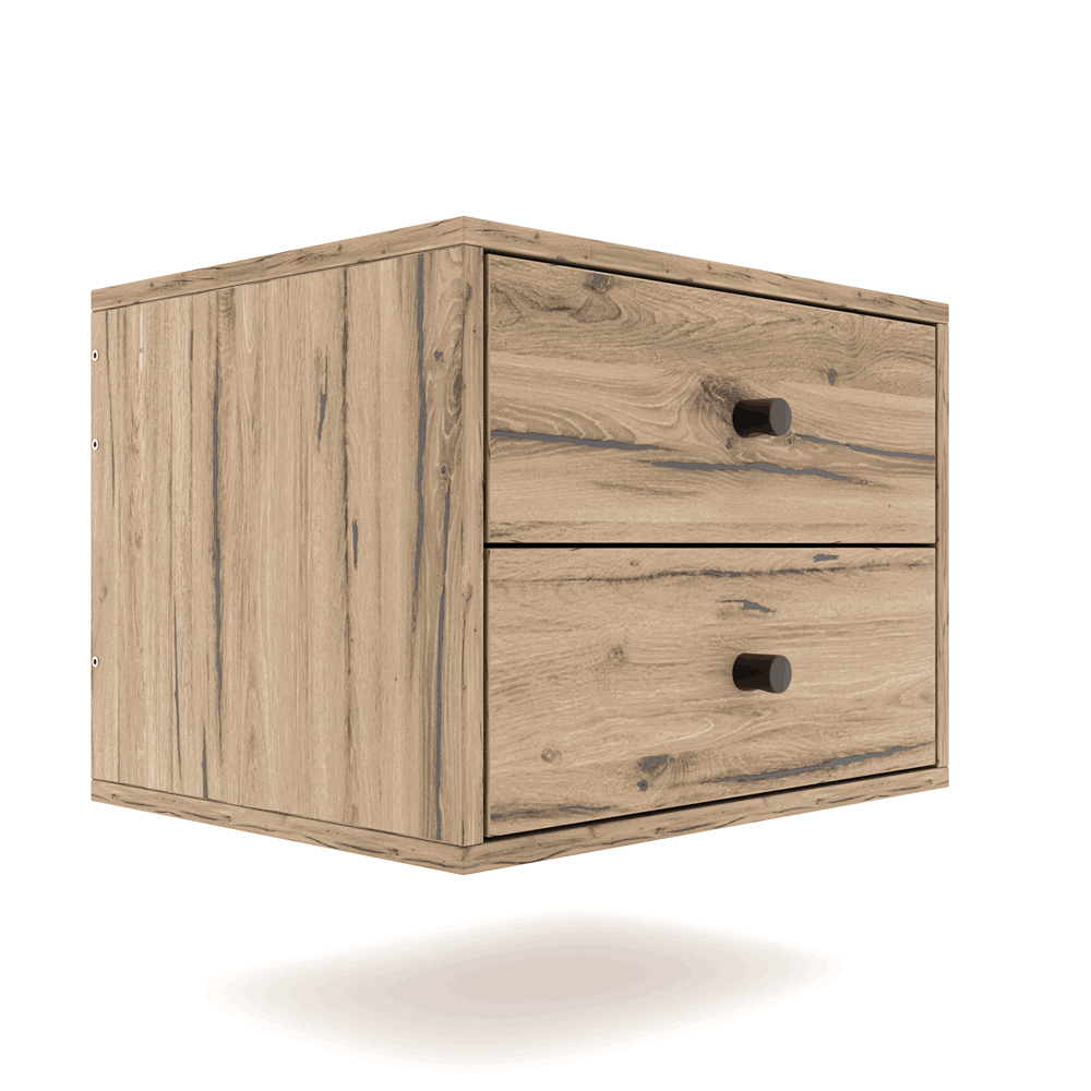 Drakensberg Two Drawers Floating Pedestal Tunari-zoom-6