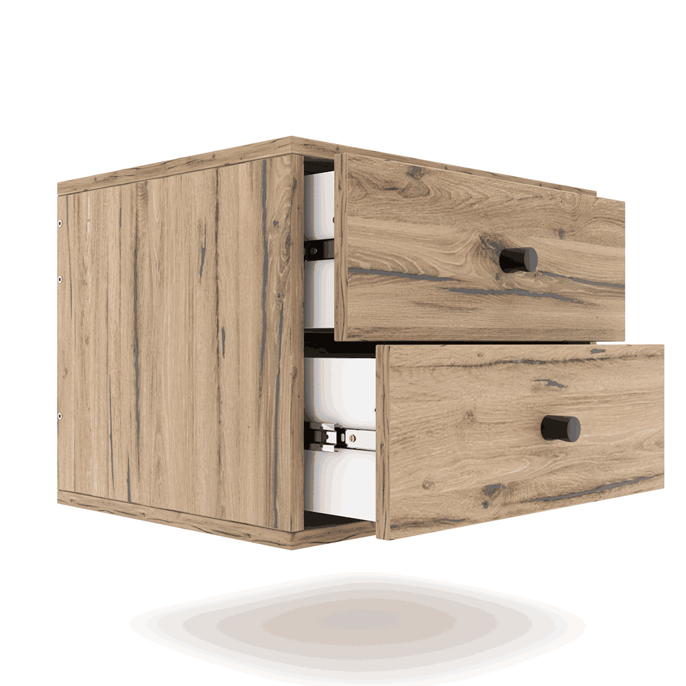 Drakensberg Two Drawers Floating Pedestal Tunari-7