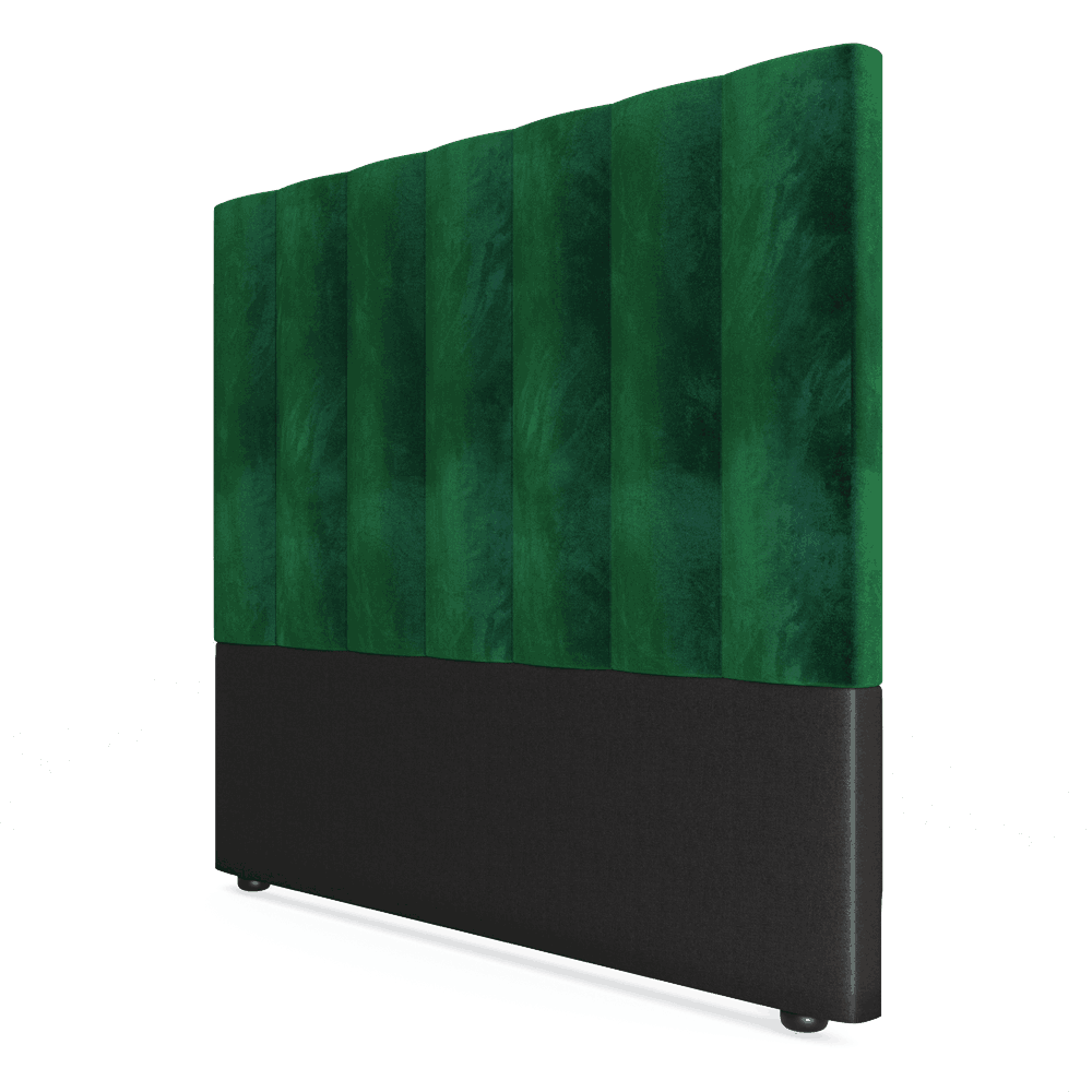 Trentino Emerald Green Double Headboard-zoom-5