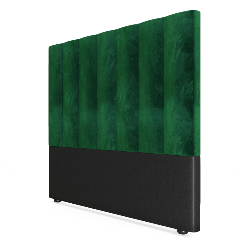 Trentino Emerald Green Double Headboard-zoom-