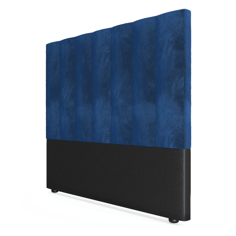 Trentino Royal Blue Double Headboard-zoom-