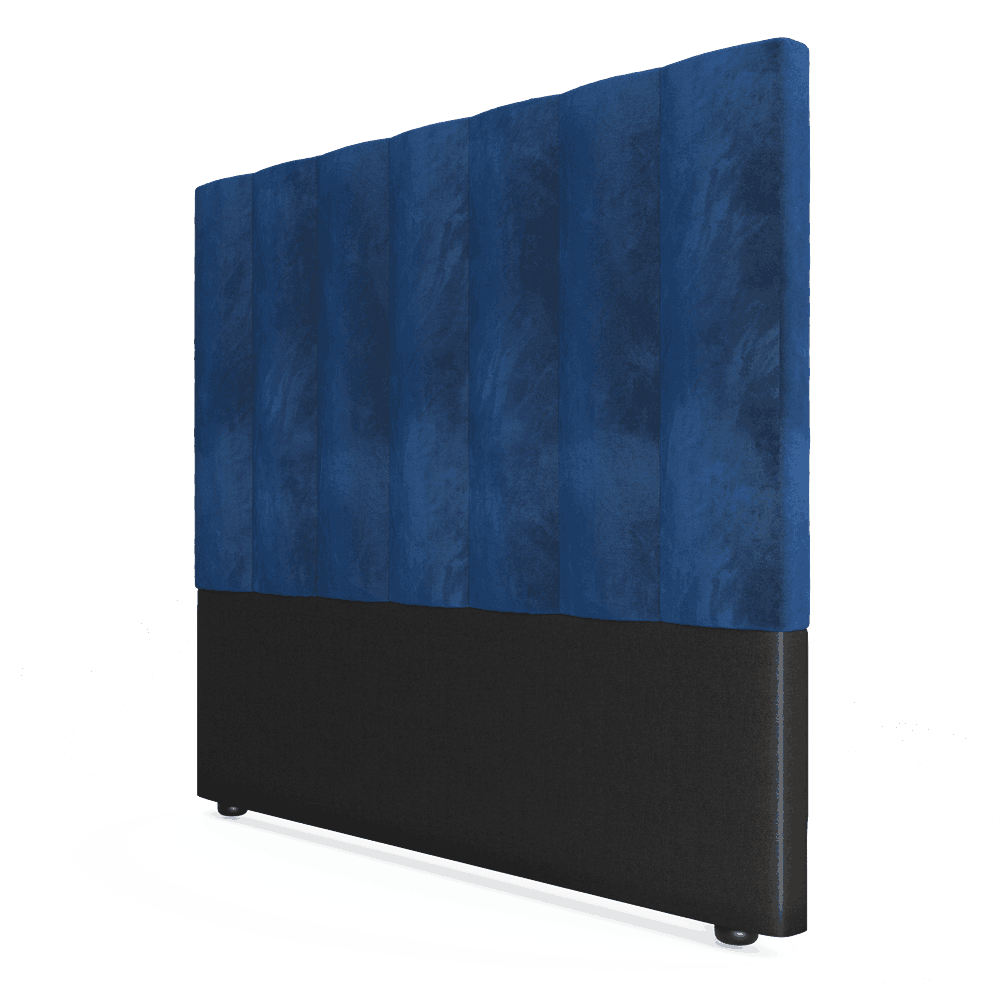 Trentino Royal Blue King Headboard-zoom-6