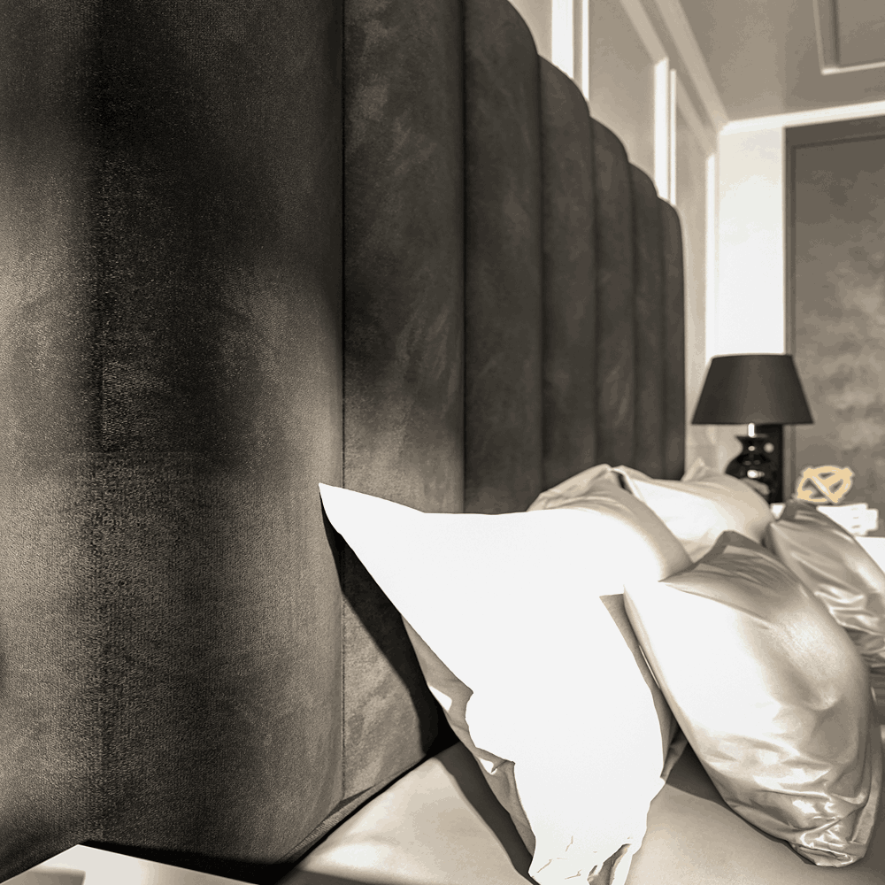 Trentino Black King Headboard-zoom-4