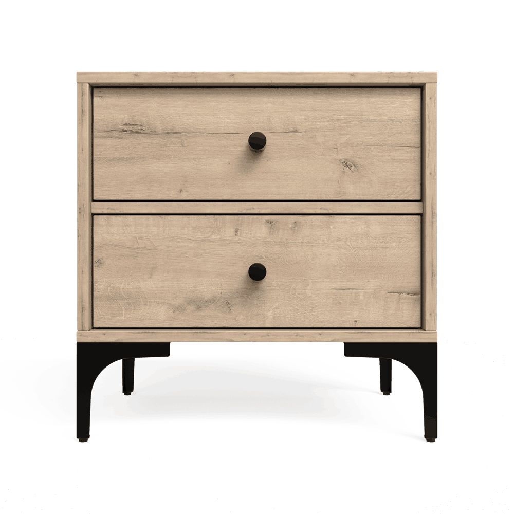 Mistbelt Two Drawers Pedestal Brookhill-1