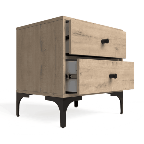 Mistbelt Two Drawers Pedestal Brookhill