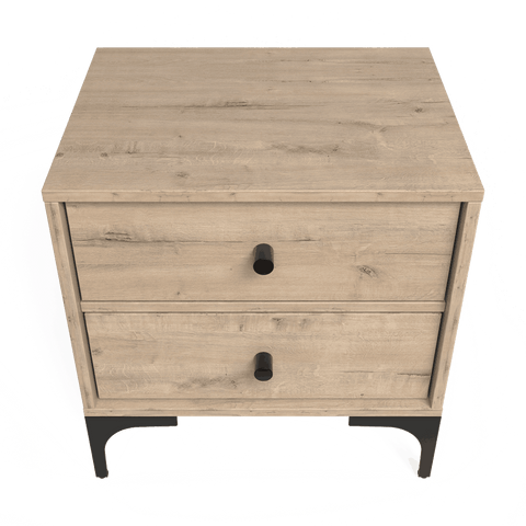 Mistbelt Two Drawers Pedestal Brookhill