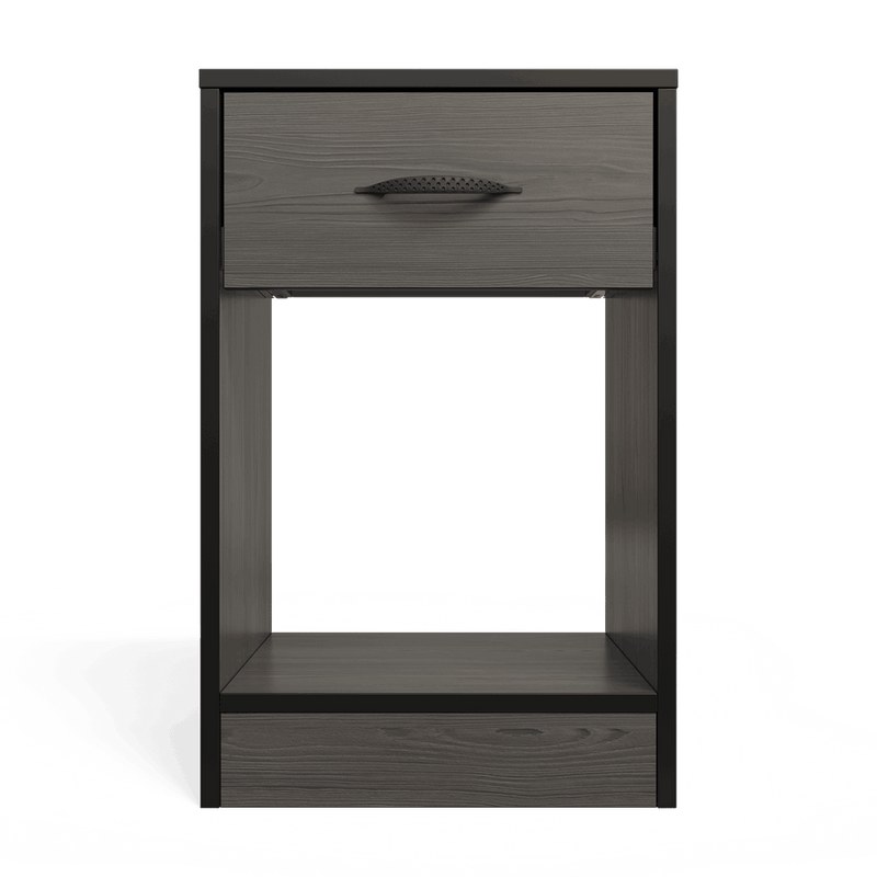 Essential One Drawers Pedestal Smoked Cedar-zoom-