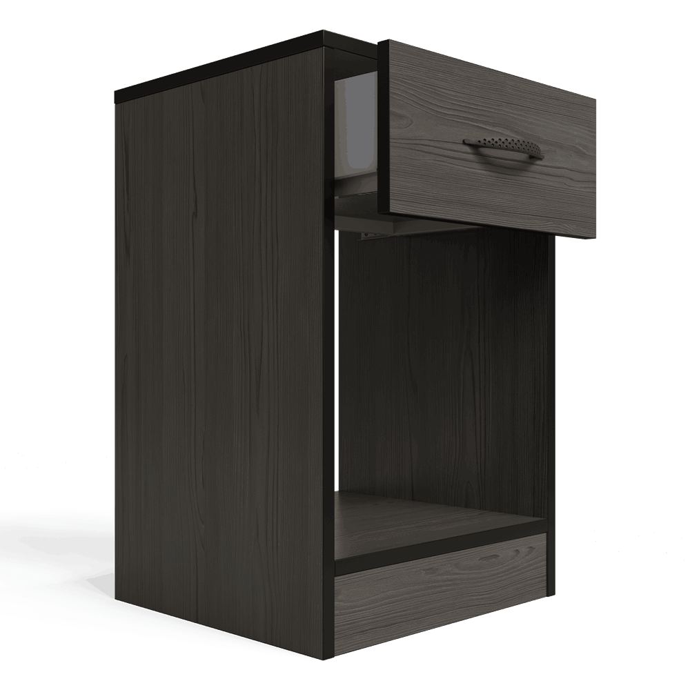 Essential One Drawers Pedestal Smoked Cedar-zoom-6