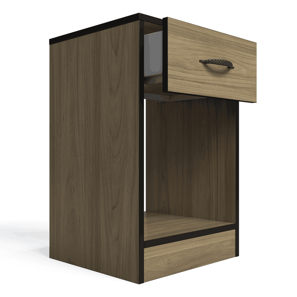 Essential One Drawers Pedestal Swiss Elm-4