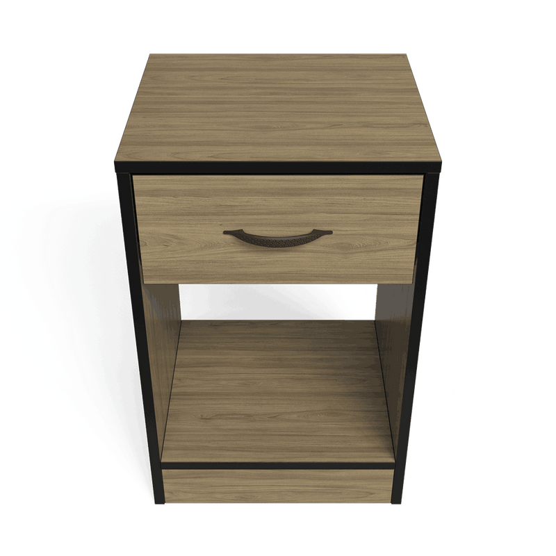 Essential One Drawers Pedestal Swiss Elm-zoom-