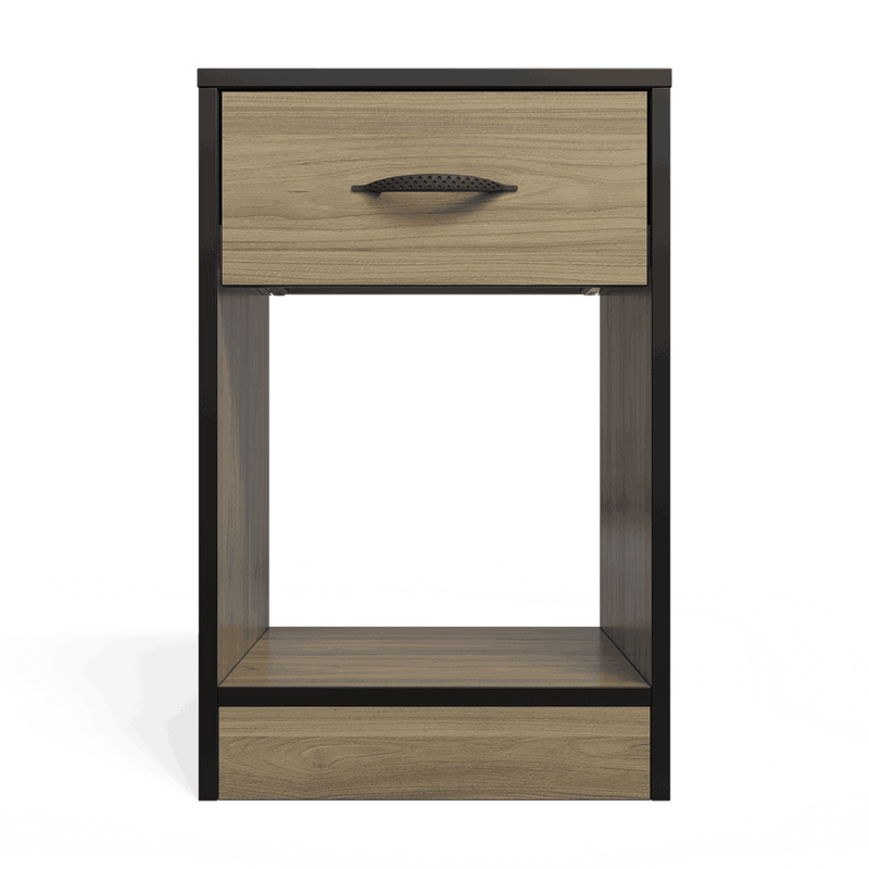 Essential One Drawers Pedestal Swiss Elm-zoom-