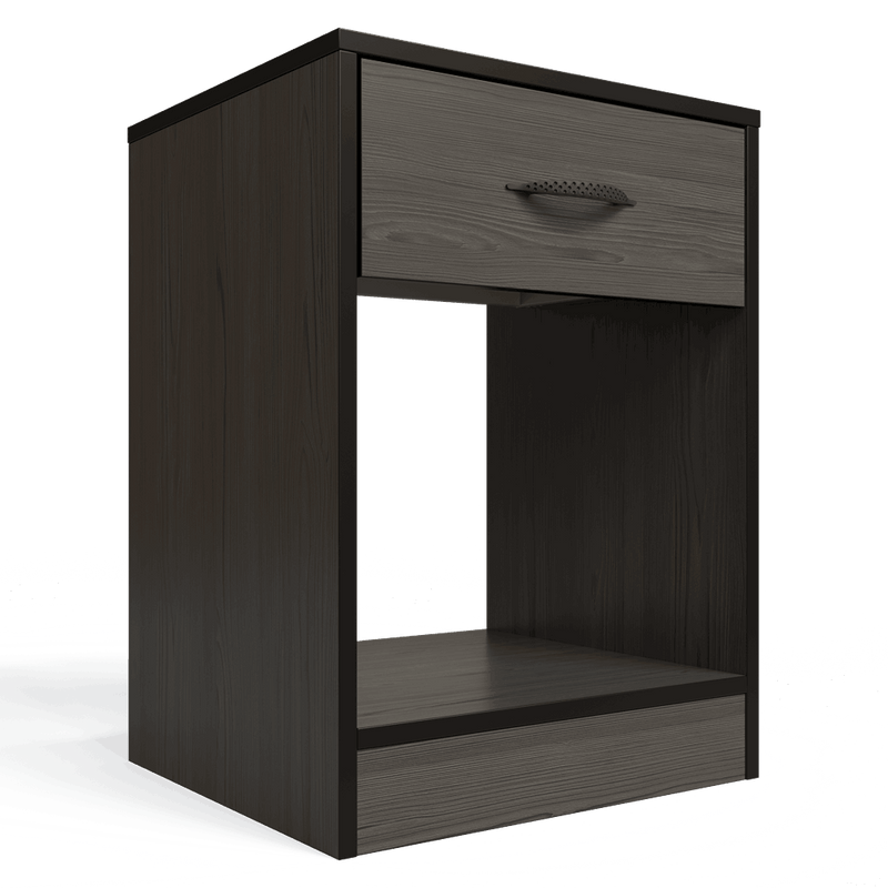 Foundation One Drawers Pedestal Smoked Cedar-zoom-