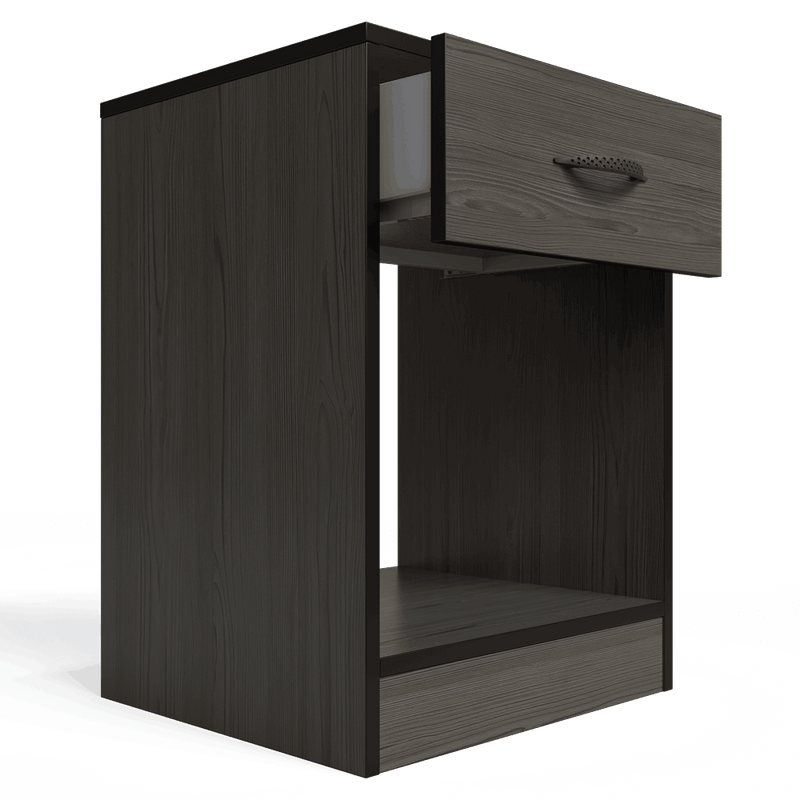 Foundation One Drawers Pedestal Smoked Cedar-zoom-