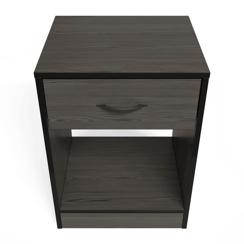 Foundation One Drawers Pedestal Smoked Cedar-zoom-