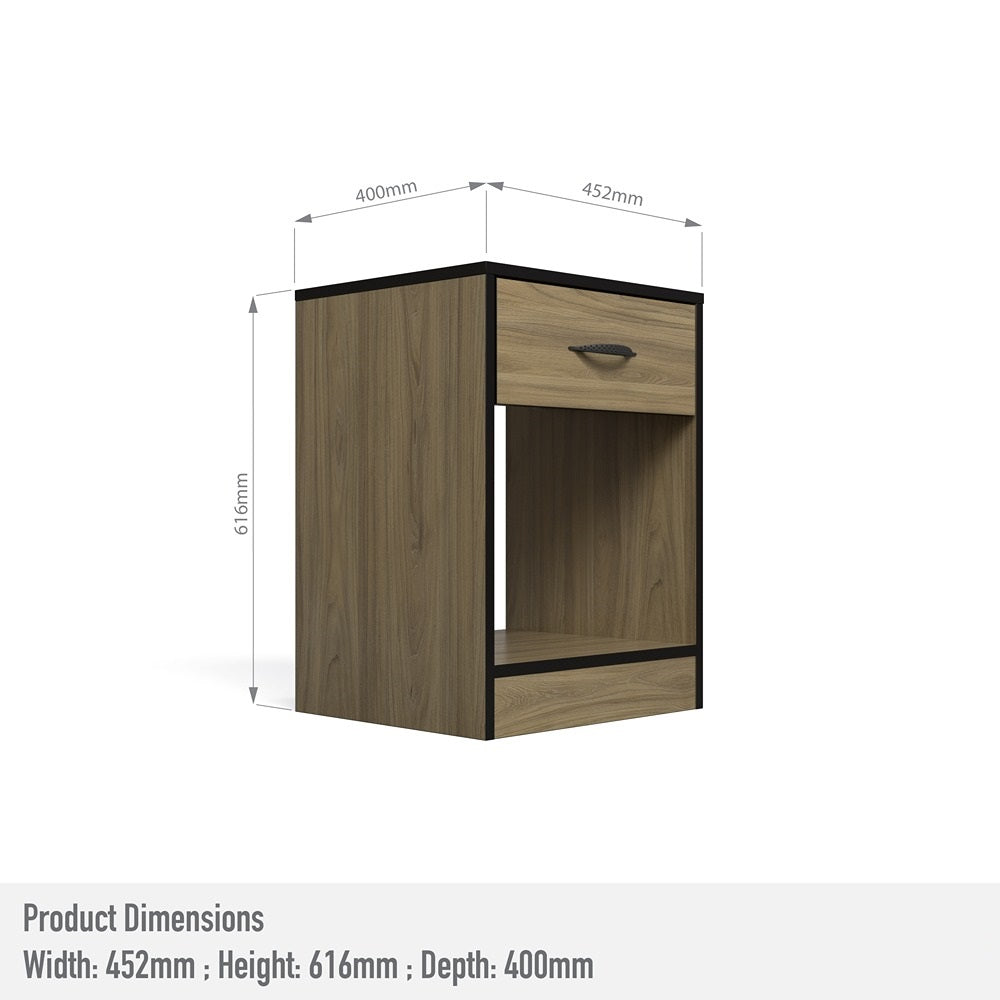 Foundation One Drawers Pedestal Swiss Elm-3