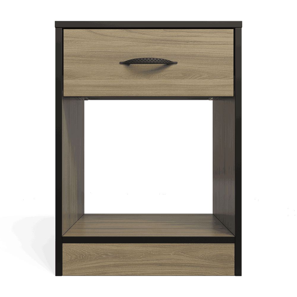 Foundation One Drawers Pedestal Swiss Elm-zoom-1