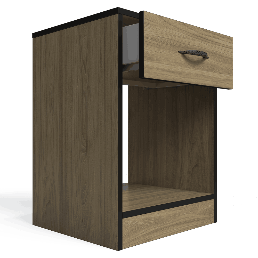 Foundation One Drawers Pedestal Swiss Elm-zoom-6