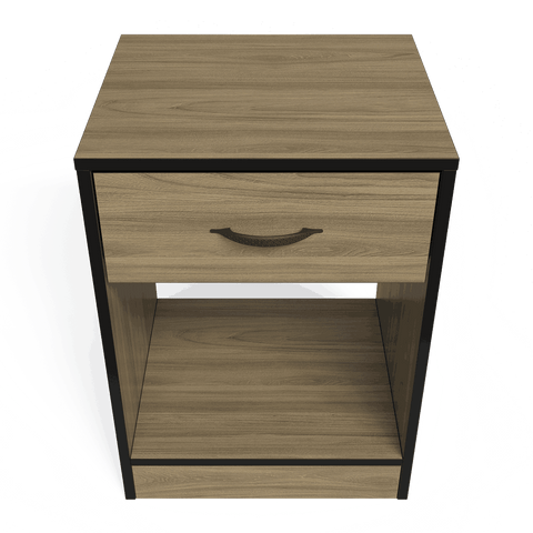 Foundation One Drawers Pedestal Swiss Elm